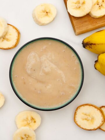 DIY Bananen Haarmaske Beitragsbild