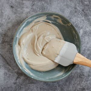 Zahnpasta selber machen zu Paste rühren